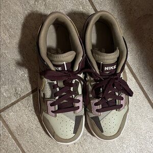Nike Shoes - Brown and Burgundy